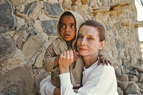 audrey hepburn unicef work.